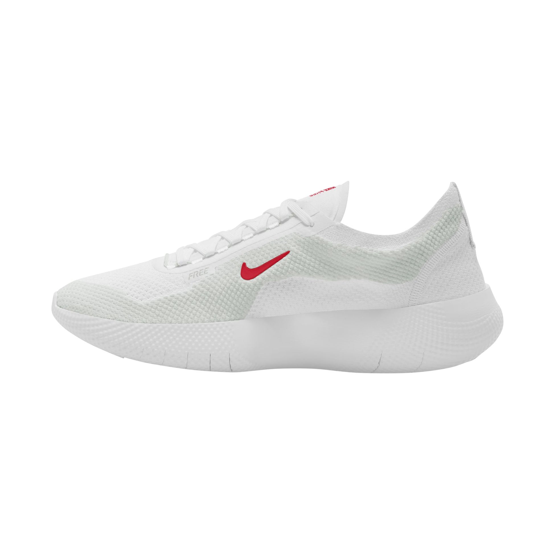 NIKE FREE 2025 7 / WHITE/UNIVERSITY RED-PLATINUM TINT