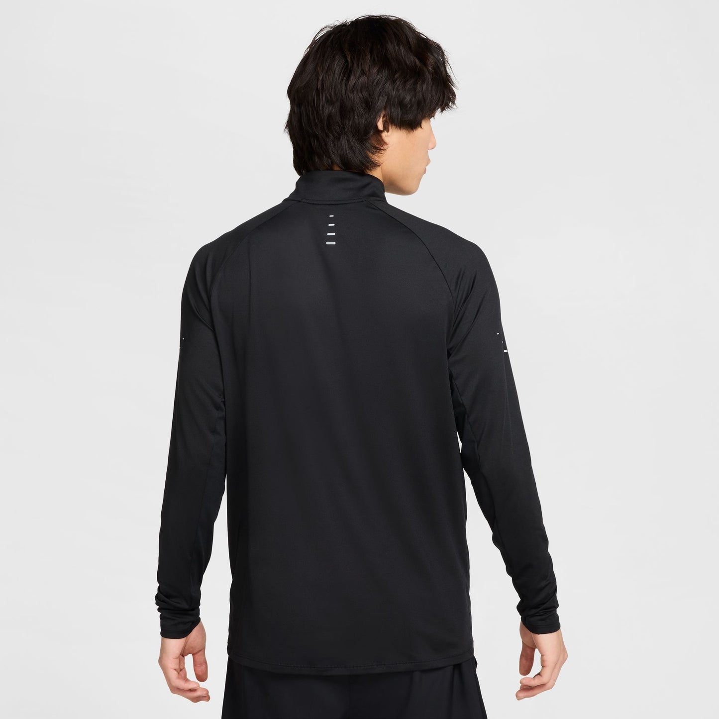 AS M NK DF STRIDE HZ MIDLAYER L / Black/Reflective Silv