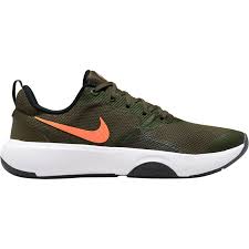 NIKE CITY REP TR 10 / CARGO KHAKI/SAFETY ORANGE-BLACK-WHITE