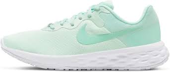 W NIKE REVOLUTION 6 NN 7 / BARELY GREEN/MINT FOAM-WHITE