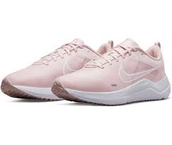 W NIKE DOWNSHIFTER 12 10.5 / BARELY ROSE/WHITE-PINK OXFORD