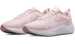 W NIKE DOWNSHIFTER 12 10.5 / BARELY ROSE/WHITE-PINK OXFORD