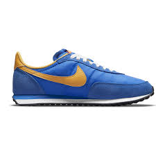 NIKE WAFFLE TRAINER 2 10 / MEDIUM BLUE/UNIVERSITY GOLD-WHITE-BLACK