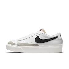 W BLAZER LOW PLATFORM 6.5 / WHITE/LFLIME