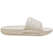 W NIKE OFFCOURT SLIDE SE 10 / LT OREWOOD BRN/AURA-LT OREWOOD BRN