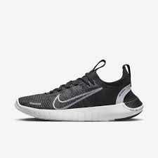 W NIKE FREE RN FK NEXT NATURE 7.5 / BLACK/WHITE