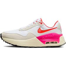 W NIKE AIR MAX SYSTM 7.5 / WHITE/PINK FOAM -SMOKEY MAUVE