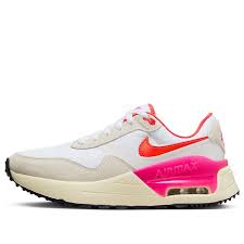 W NIKE AIR MAX SYSTM 7.5 / WHITE/PINK FOAM -SMOKEY MAUVE