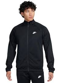 AS M NK CLUB PK TRK SUIT 2XL / BLACK/WHITE