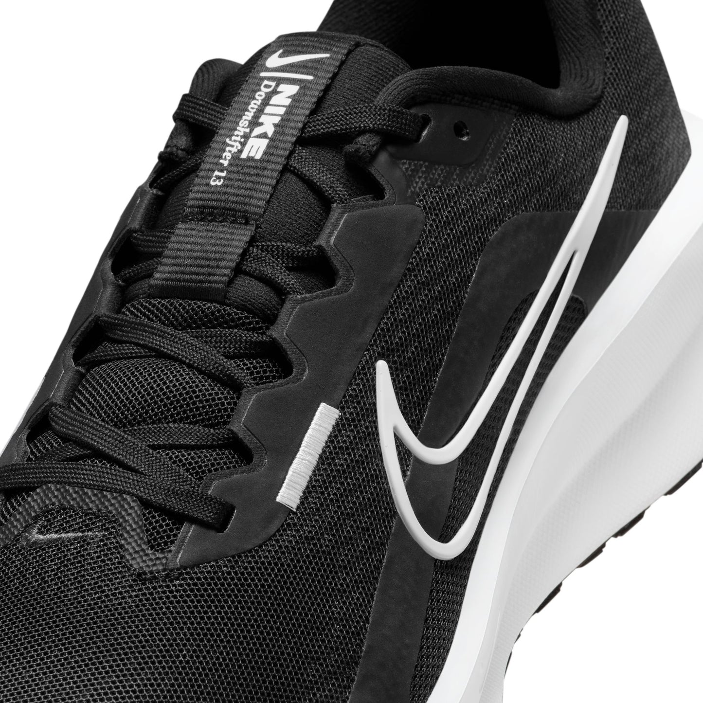 NIKE DOWNSHIFTER 13 11 / Black/White-Dk Smoke Grey