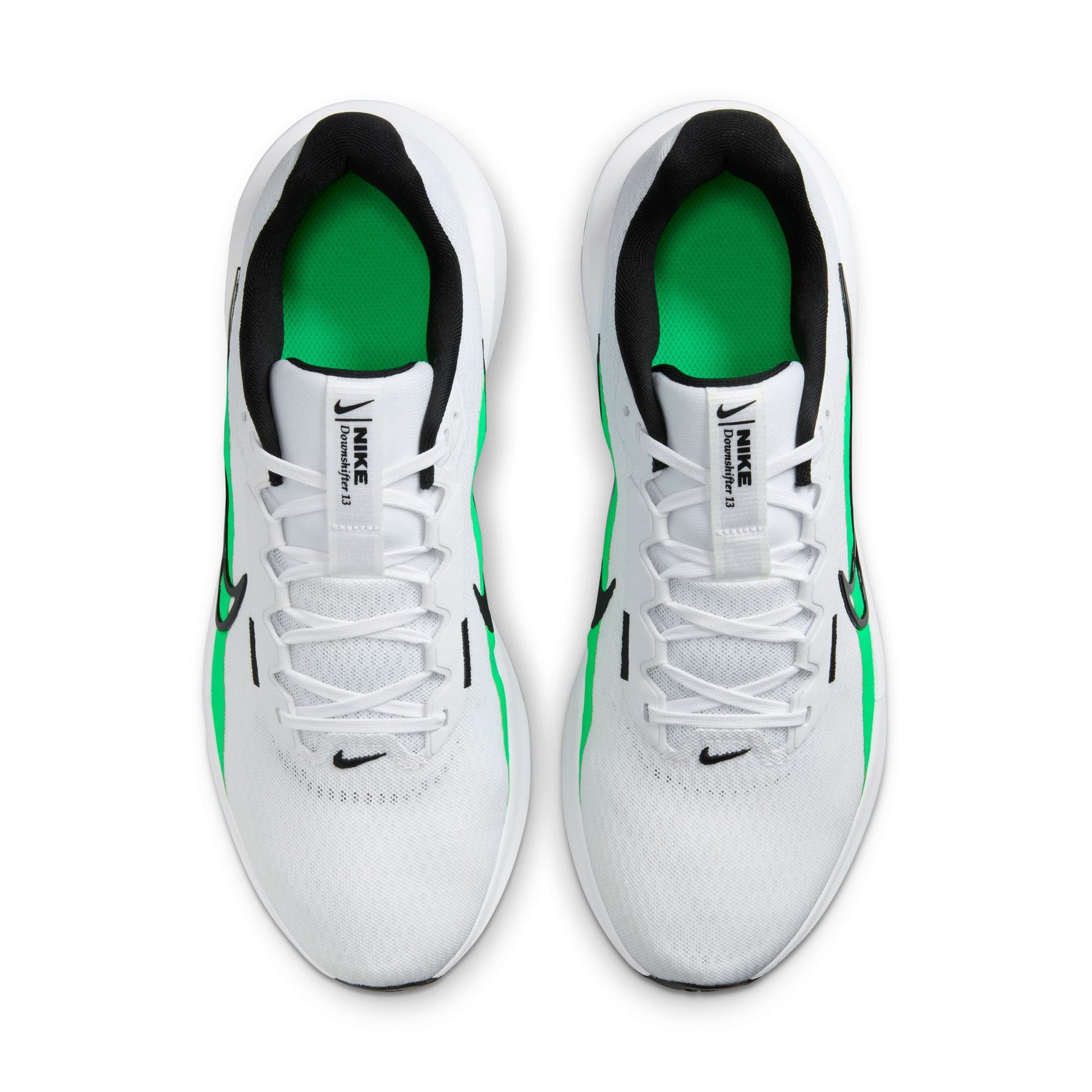 NIKE DOWNSHIFTER 13 11 / Black/White-Dk Smoke Grey