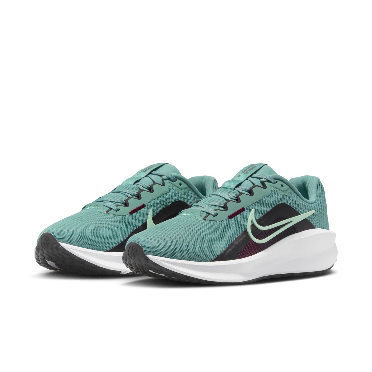 W NIKE DOWNSHIFTER 13 6.5 / CANNON/MINT FOAM-BLACK-BORDEAUX