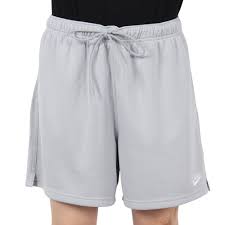 AS M NK CLUB MESH SHORT XL / LT SMOKE GREY/WHITE