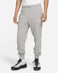 AS M  NK CLUB KNIT JOGGER XL / D GR H/WHITE