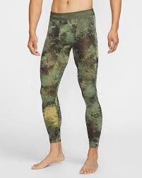 AS M NP DF CAMO AOP TIGHT S / OILGRN/BLACK