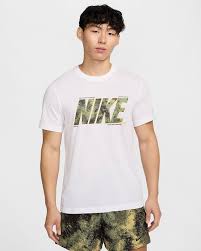 AS M NK DF TEE CAMO S / White