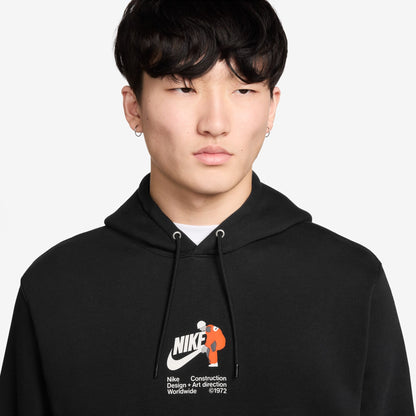 AS M NK CLUB BB HOODIE ICON BL XL / HV1392-819