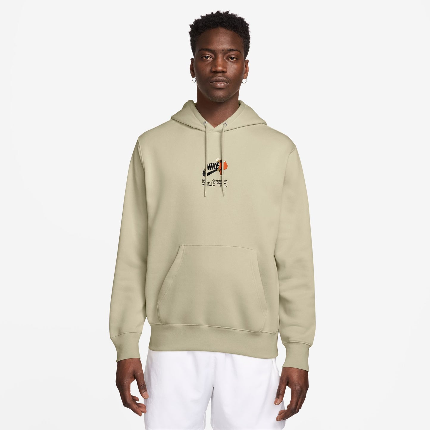 AS M NK CLUB BB HOODIE ICON BL XL / HV1392-819