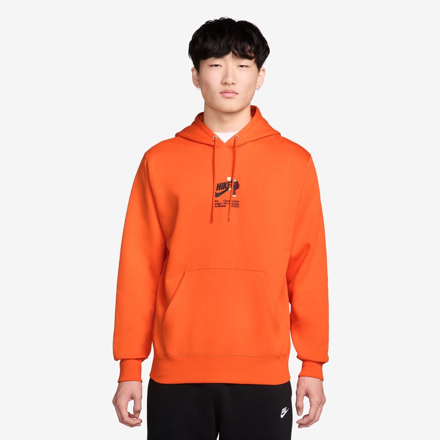 AS M NK CLUB BB HOODIE ICON BL XL / HV1392-819