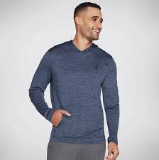 ON THE ROAD HOODED LS 2XL / MHD63A-BLGY