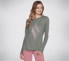 SKECHERS DIAMOND SCRIPT LONG M / WLT184A-LTGR